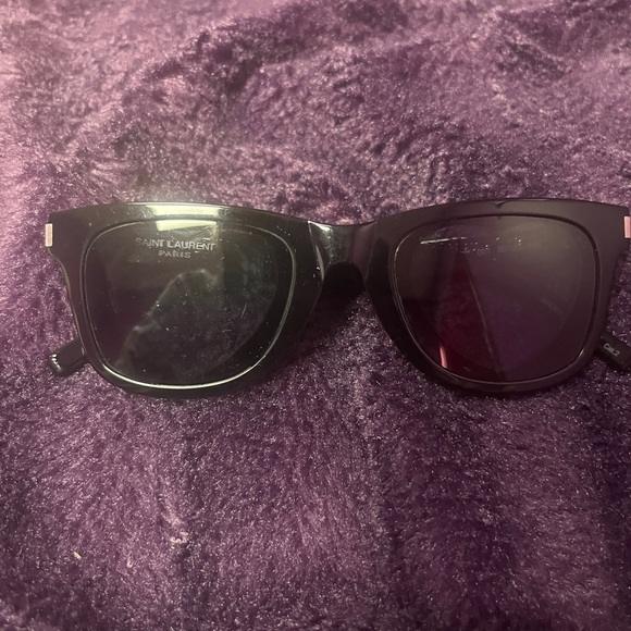 YSL HEART WAYFARER SUNGLASSES - Picture 11 of 12